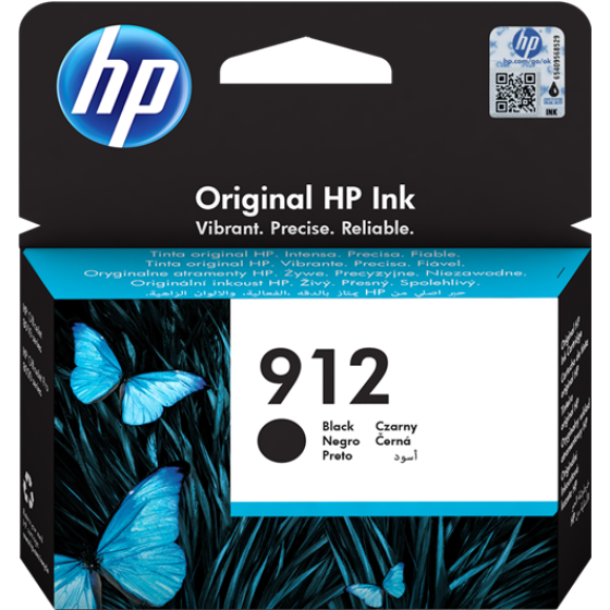 HP 912 (3YL80AE) Black original tinta