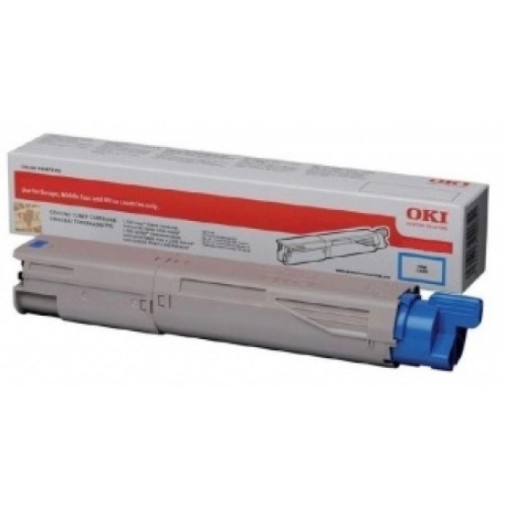 OKI 45862839 za MC 853 / 873 / 883 7,3k Cyan original toner