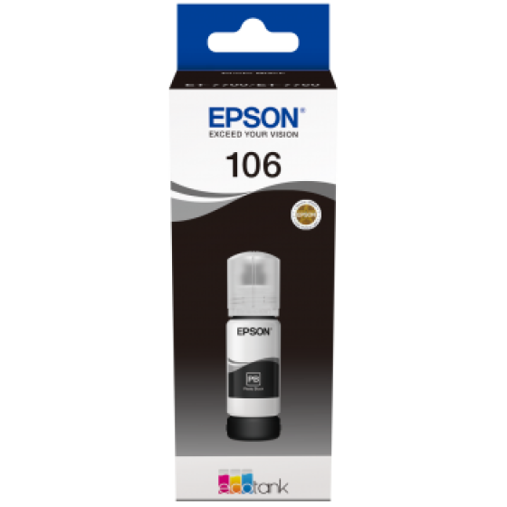 Epson Ecotank 106 (C13T00R140) Black original tinta