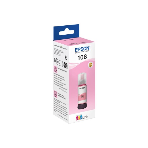 Epson Ecotank 108 (C13T09C64A) Light Magenta original tinta