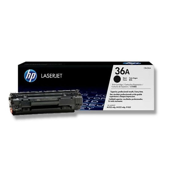 HP CB436A / 36A Black original toner
