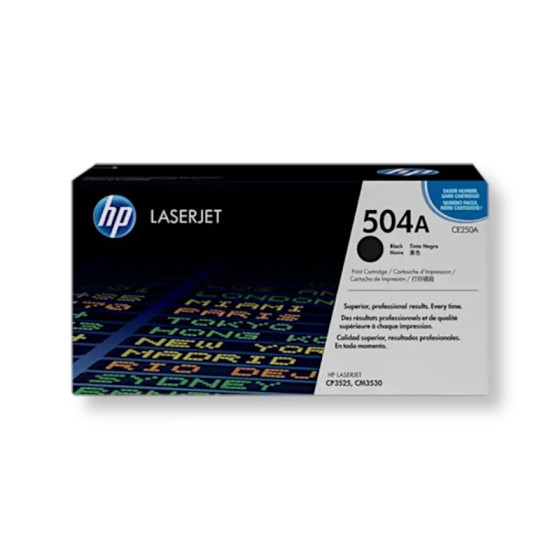 HP CE250A / 504A Black original toner