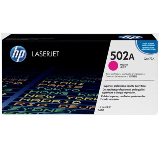 HP Q6473A / 502A Magenta original toner