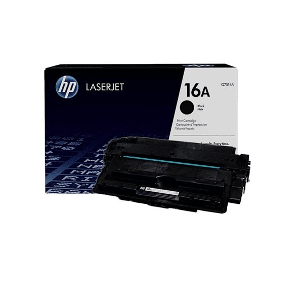 HP Q7516A / 16A Black original toner