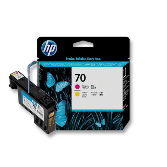 HP C9406A Printhead 70 Mag Yell