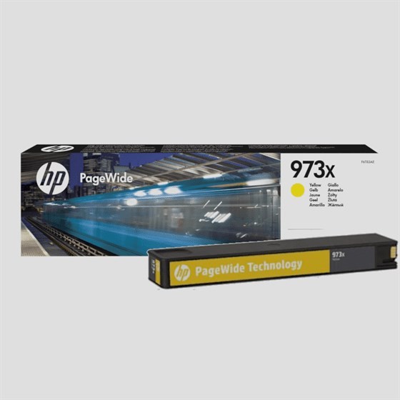 HP 973X High Yield (F6T83AE) Yellow original tinta