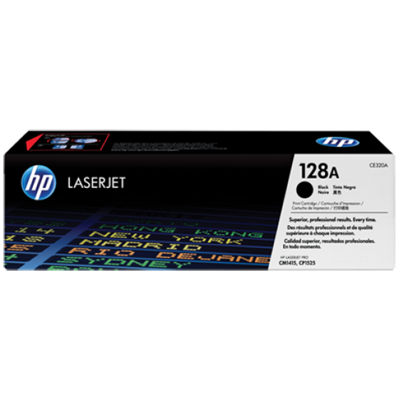 HP CE320A / 128A Black original toner
