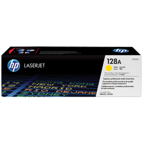 HP CE322A / 128A Yellow original toner