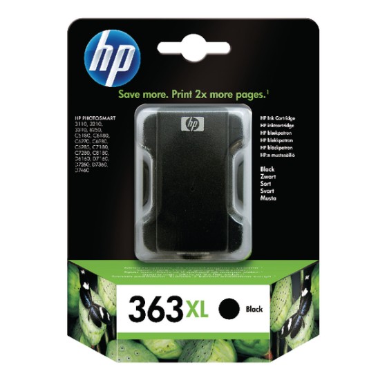 HP C8719EE Bk 17ml No.363 XL