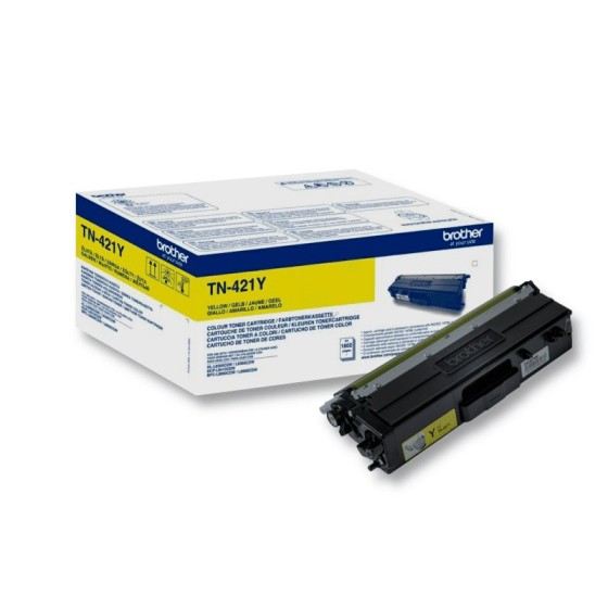 Brother TN-421Y Yellow original toner