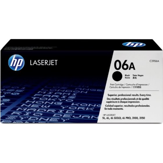 HP C3906A / 06A Black original toner