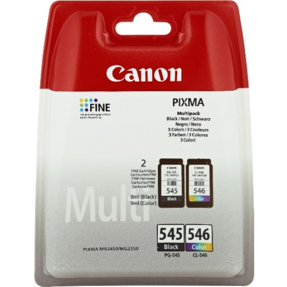 Canon PG-545 + CL-546 Multipack (8287B005) original tinte