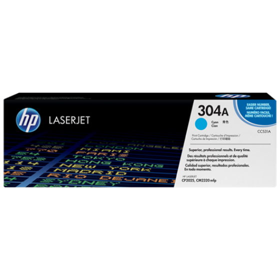 HP CC531A / 304A Cyan original toner