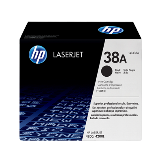 HP Q1338A / 38A Black original toner