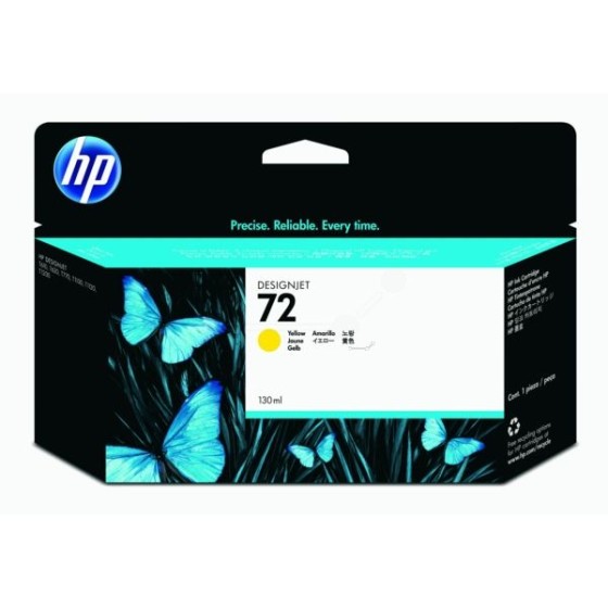 HP 72 (C9373A) 130 ml Yellow original tinta