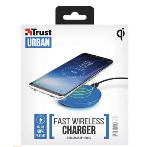 Trust Primo wireless charger for smartphones blue