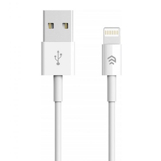 Cable DEVIA iPhone iOS8 8-pin white