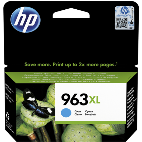 HP 963XL (3JA27AE) Cyan original tinta