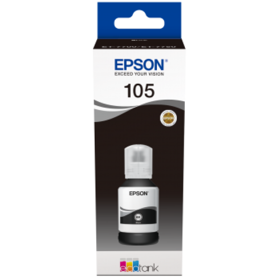 Epson EcoTank 105 (C13T00Q140) Black original tinta