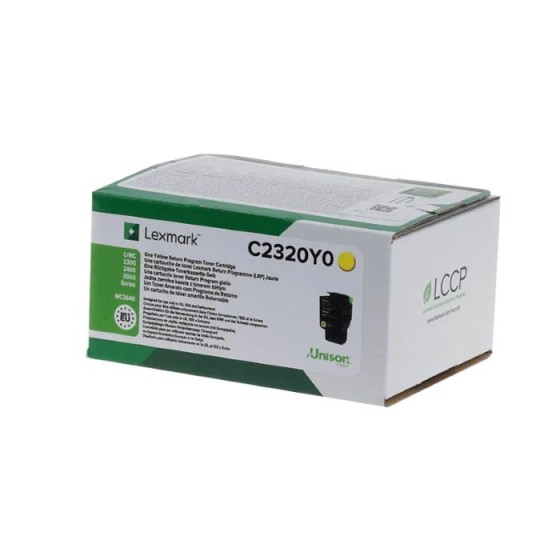 Lexmark C2320Y0 za C/MC 2325/ 2425/ 2535/ MC2640 1k Yellow original toner