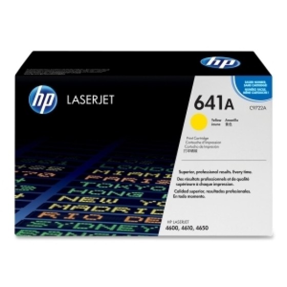 HP C9722A / 641A Yellow original toner