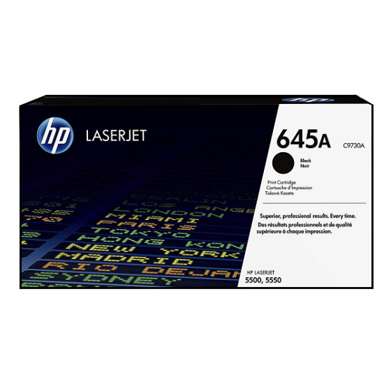 HP C9730A / 645A Black original toner
