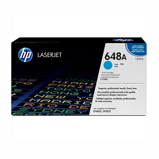 HP CE261A / 648A Cyan original toner