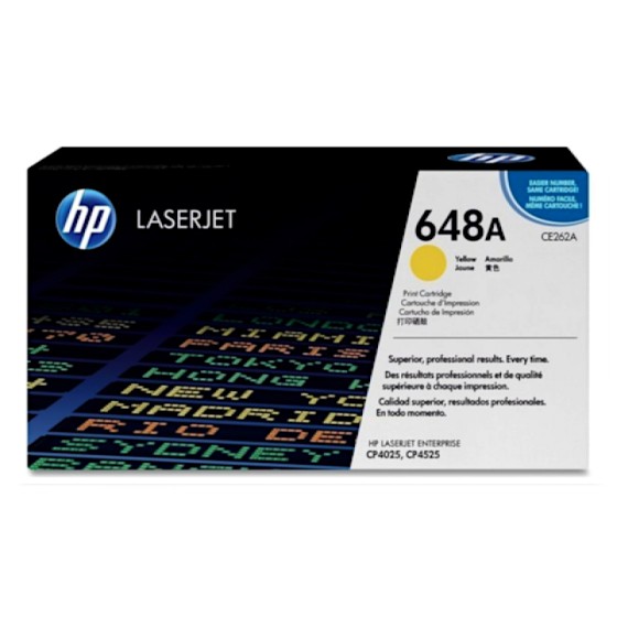 HP CE262A / 648A Yellow original toner