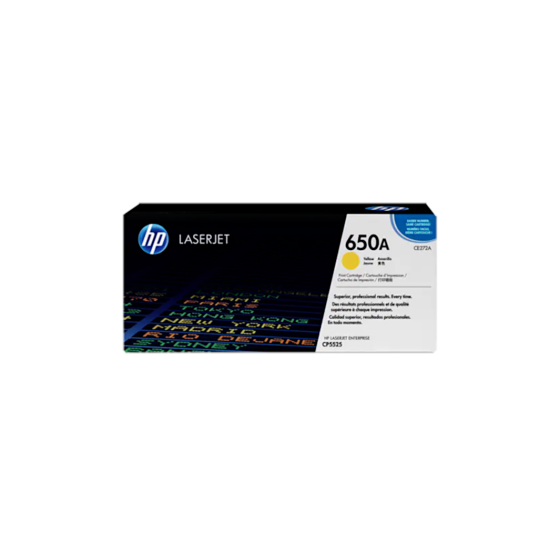 HP CE272A / 650A Yellow original toner