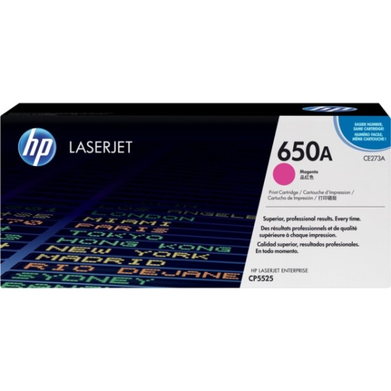 HP CE273A / 650A Magenta original toner