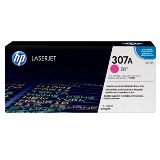HP CE743A / 307A Magenta original toner