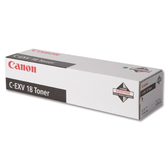 Canon C-EXV18 Black (0386B002) original toner