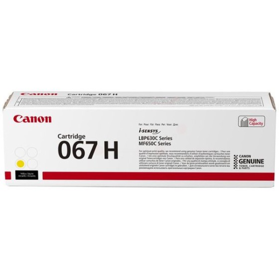 Canon CRG-067H Yellow (5103C002) original toner