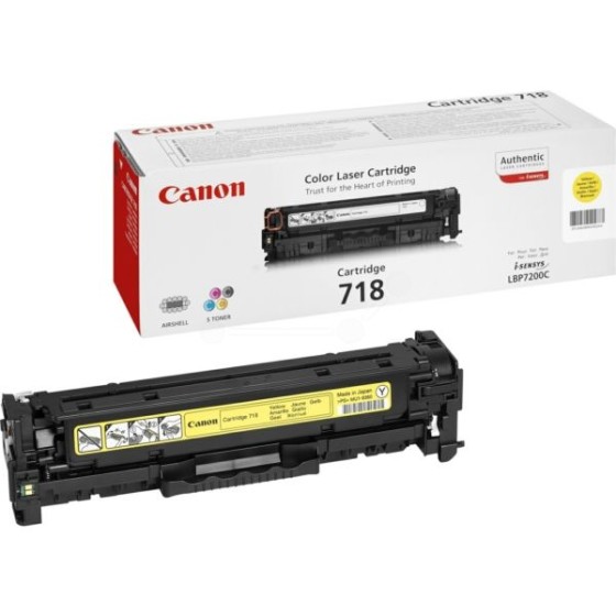 Canon CRG-718 Yellow (2659B002) original toner
