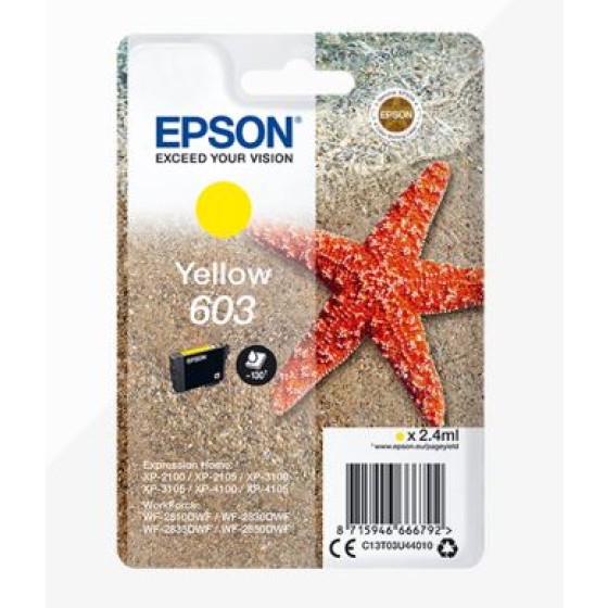 Originalna tinta Epson Epson 603 (C13T03U44010) Yellow