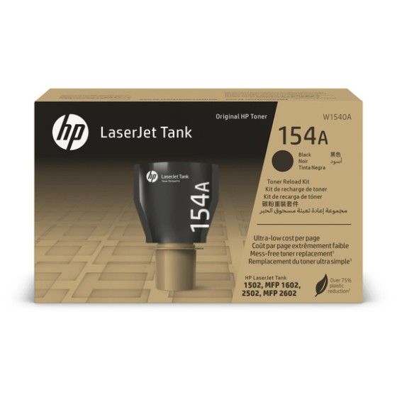 HP W1540A / 154A Black original toner