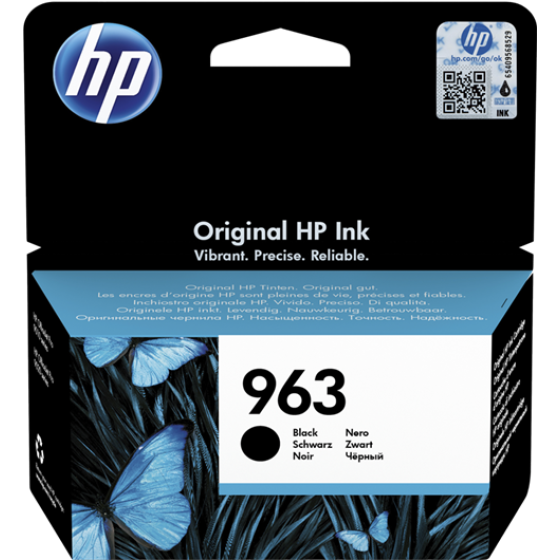 HP 963 (3JA26AE) Black original tinta