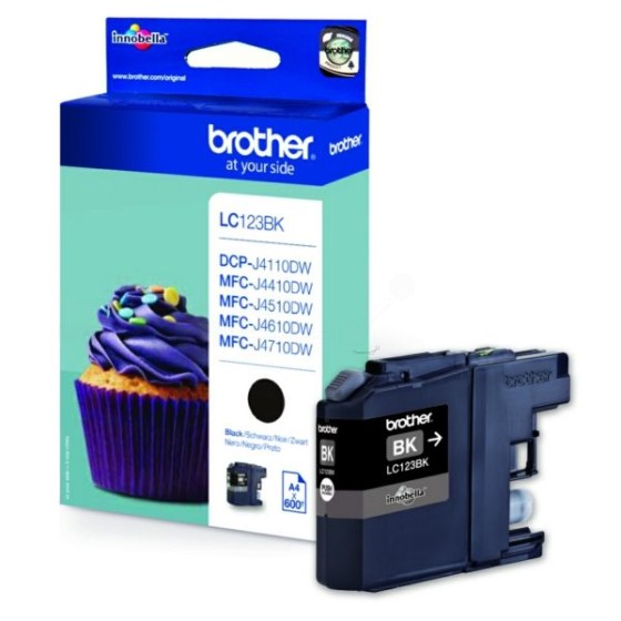 Brother LC-123 Black original tinta
