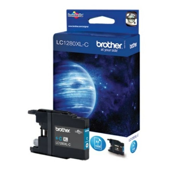 Brother LC-1280XL Cyan original tinta