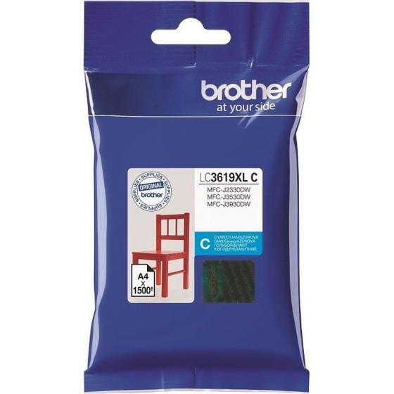 Brother LC-3619XL Cyan original tinta