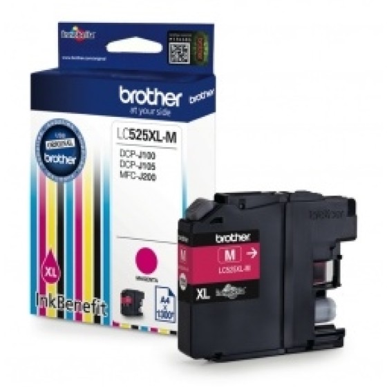 Brother LC-525XL Magenta original tinta