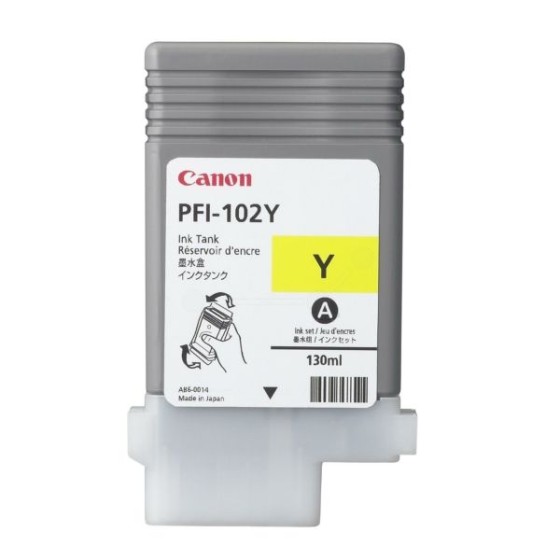 Canon PFI-102 Yellow (0898B001) original tinta