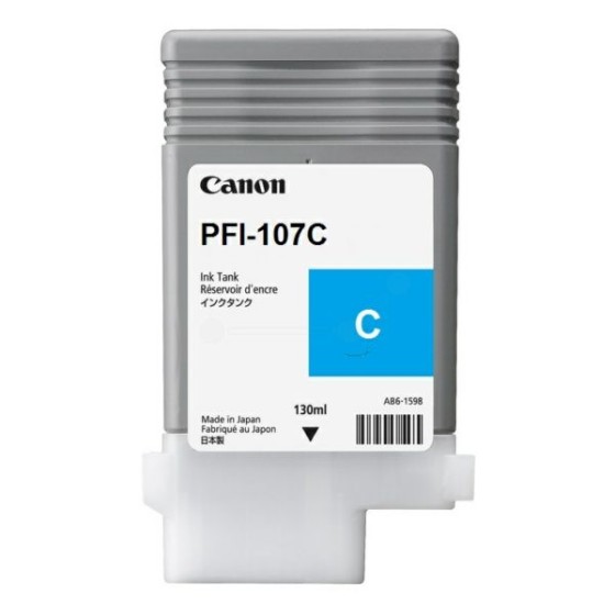 Canon PFI-107 Cyan (6706B001) original tinta