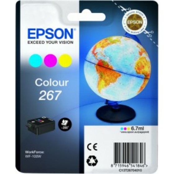 Epson T267 (C13T26704010) Tricolor original tinta
