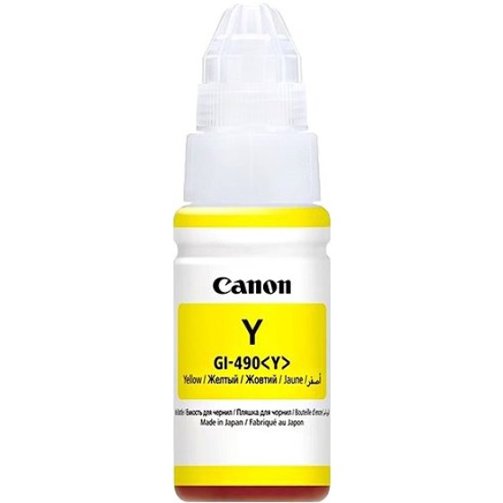 Canon GI-490 Yellow (0666C001) original tinta