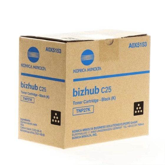 Konica Minolta TNP-27K (A0X5153) 5,2k Black original toner