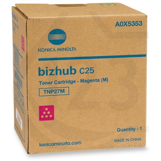 Konica Minolta TNP-27M (A0X5353) 5,2k Magenta original toner
