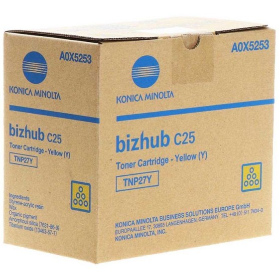 Konica Minolta TNP-27Y (A0X5253) 5,2k Yellow original toner