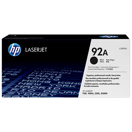 HP C4092A / 92A Black original toner