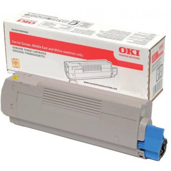 OKI 46490605 za C532/542dn, MC563/573dn 6k Yellow original toner